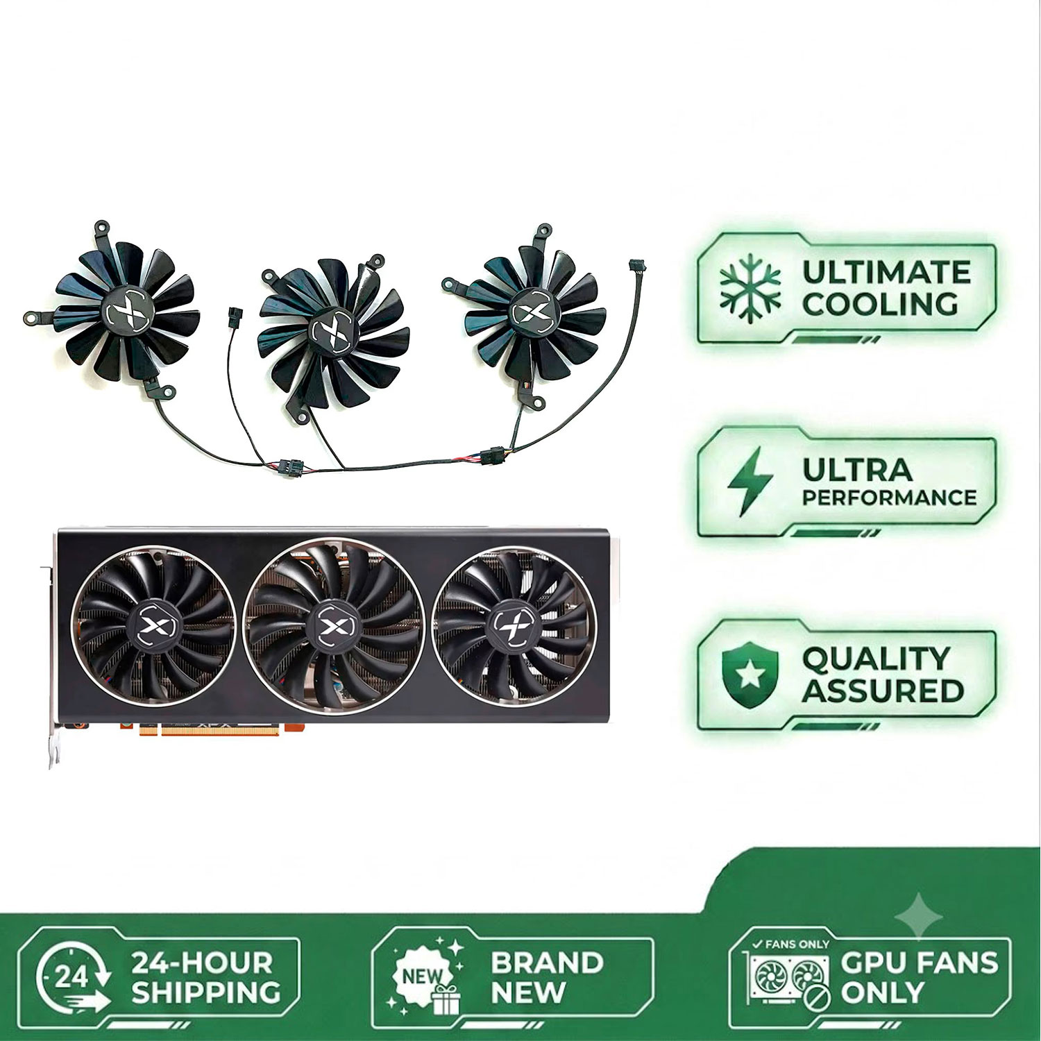 Yeni, kendin yap (DIY) GPU fan - Rx 6700 Xt 12Gb Graphics Card incelemesi ve fiyatı