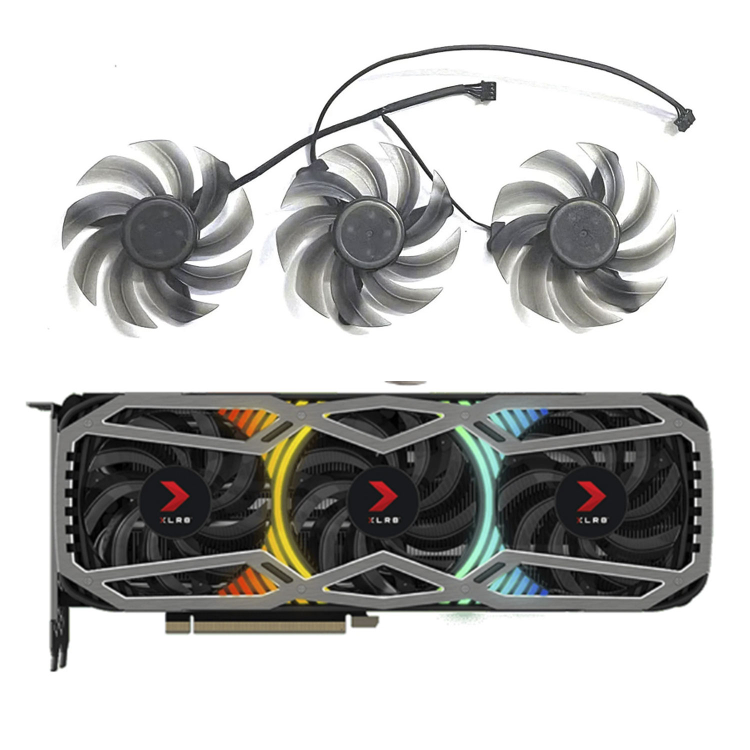 82MM FD8015U12D PNY RTX 3070 3 - Rtx 3090 24Gb Graphics Card incelemesi ve fiyatı